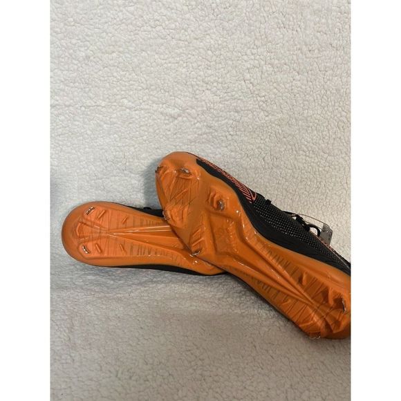 Adidas Adizero Afterburner 7 Mens Blk Orange Metal Baseball Cleats Sz13.5 FV9397 - Picture 6 of 7